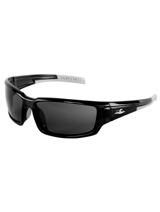Maki® Smoke Performance Fog Technology Lens, Crystal Black Frame Safety Glasses - BH1433PFT