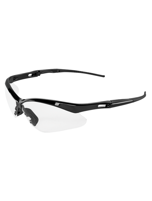 Spearfish® Clear Anti-Fog Lens, Shiny Black Frame Safety Glasses - BH2251AFE