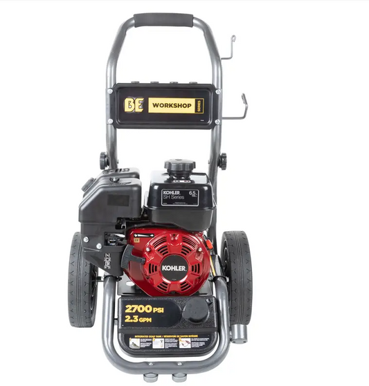 3,400 PSI - 2.5 GPM Gas Pressure Washer with KOHLER SH270 Engine and AR Axial Pump