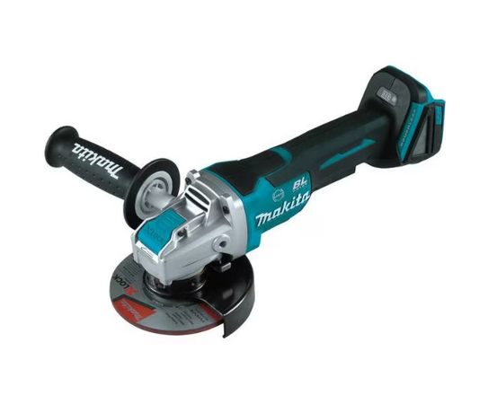 18V LXT® Lithium‑Ion Brushless Cordless 4‑1/2” / 5" Paddle Switch X‑LOCK Angle Grinder, with AFT®, Tool Only